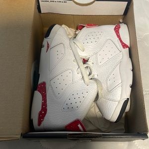 Toddler Jordan 6 Retro (TD) white/red